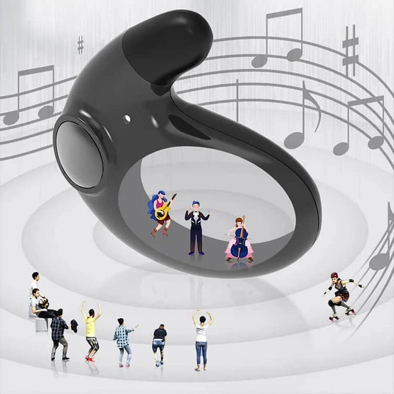 IPX5 Waterproof Wireless Earbuds — Lightweight Ergonomic Design, Low-Profile Sleep Comfort