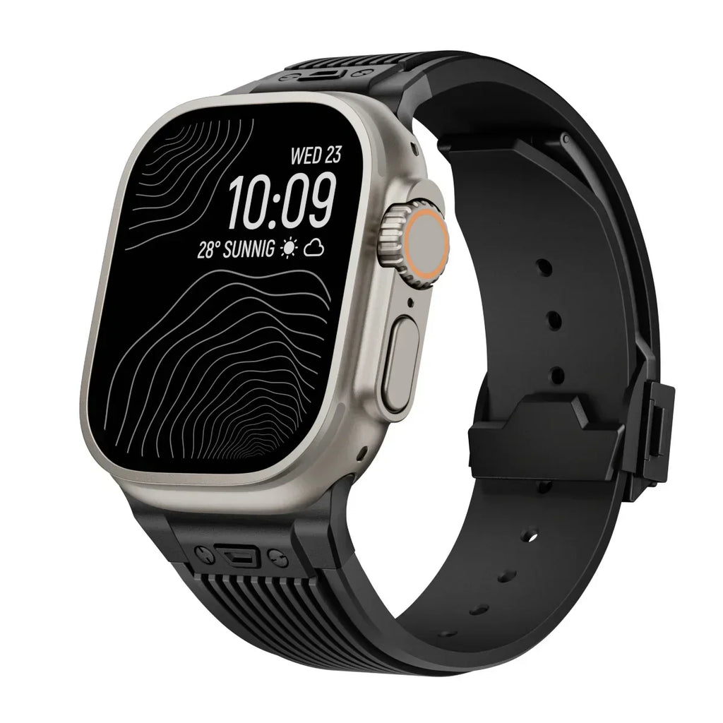 HB-Silikonarmband für die Apple Watch — 49 mm, 46 mm, 45 mm, 44 mm, 42 mm
