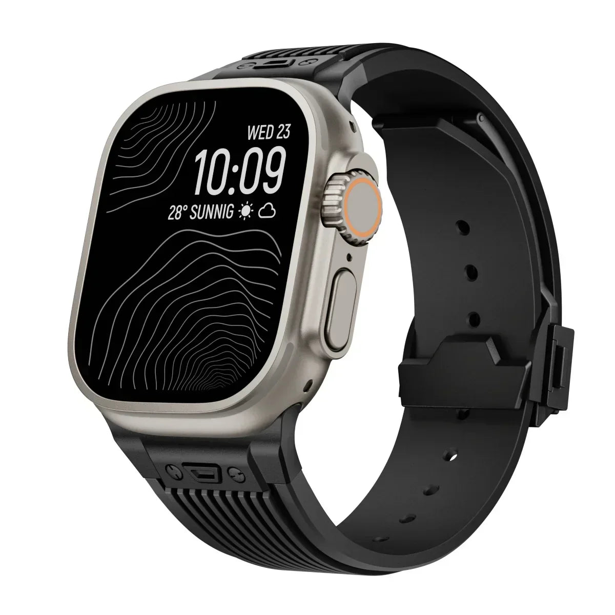HB-Silikonarmband für die Apple Watch — 49 mm, 46 mm, 45 mm, 44 mm, 42 mm