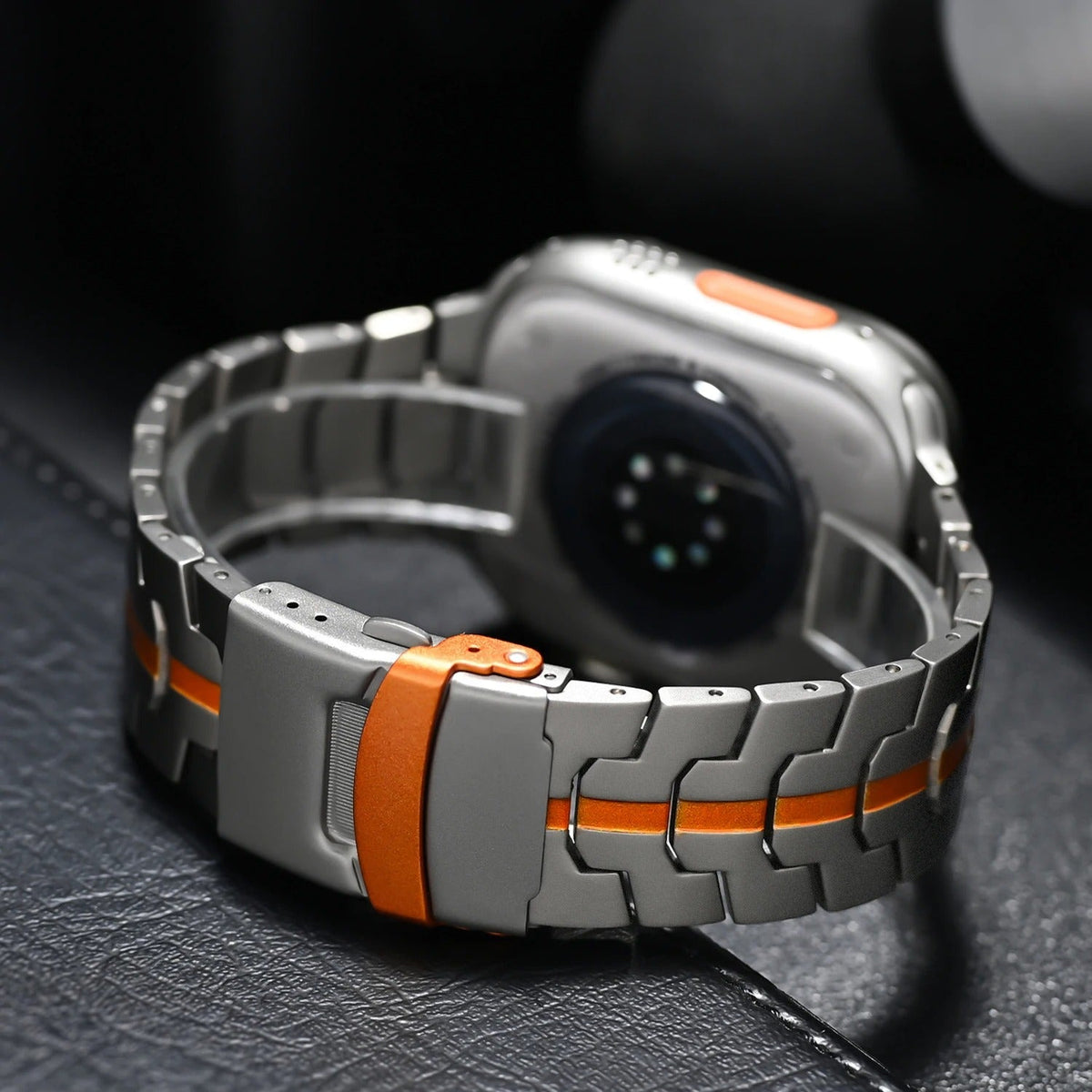 Keith Lane lyxigt armband i titan för Apple Watch, allergivänligt spänne