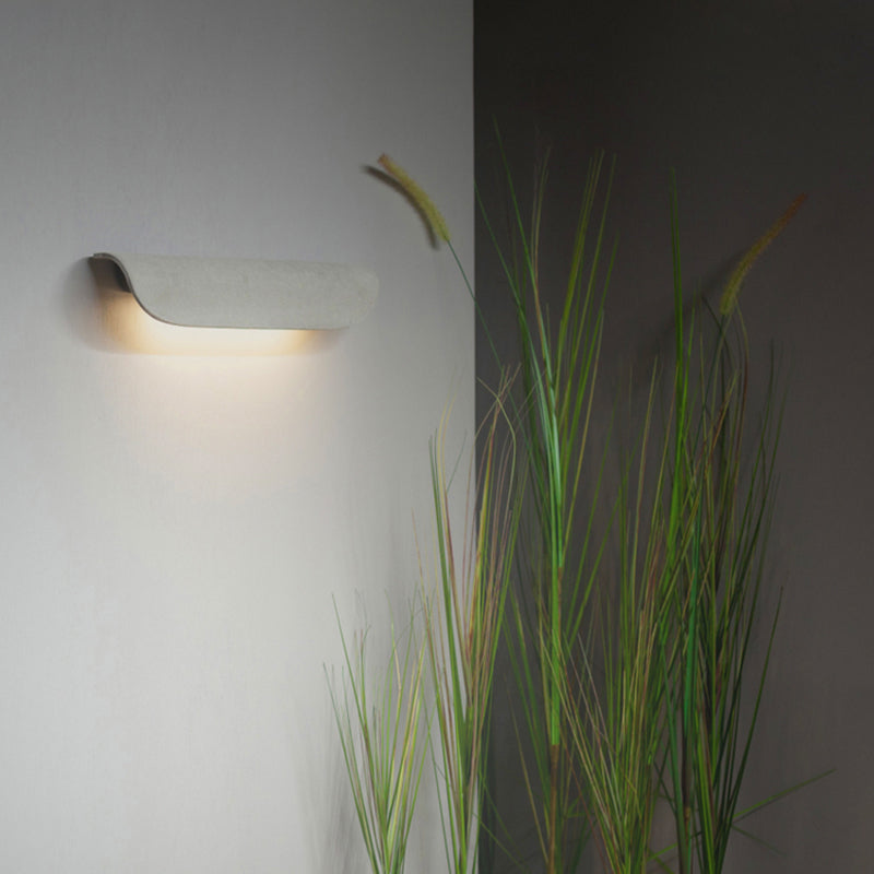 Caldera Exterior Wall Light With Curved Design And IP65 Rating