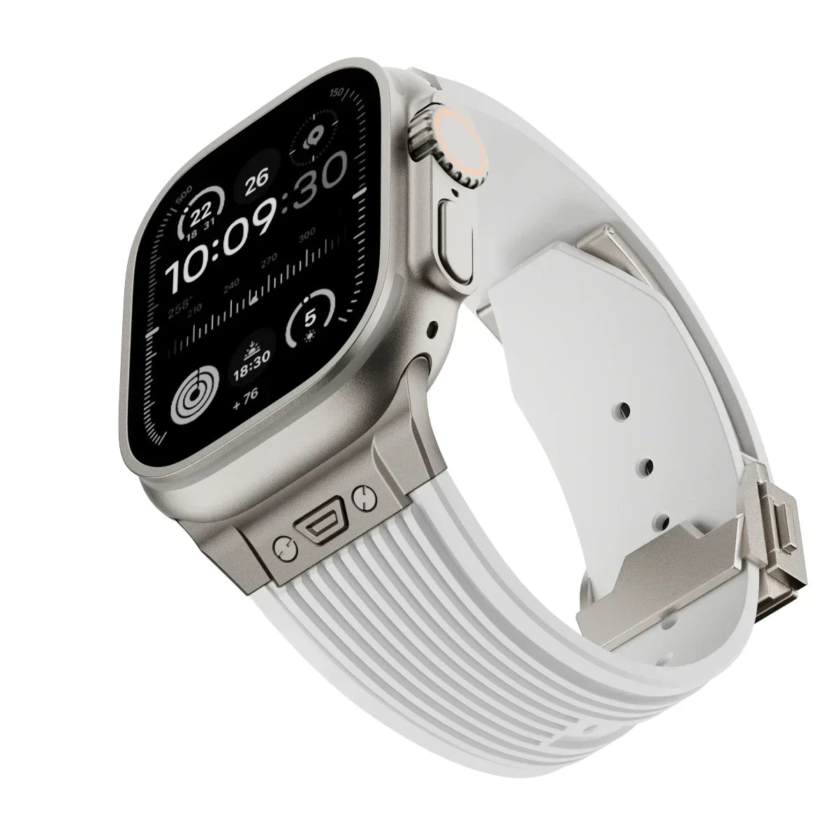 HB-Silikonarmband für die Apple Watch — 49 mm, 46 mm, 45 mm, 44 mm, 42 mm