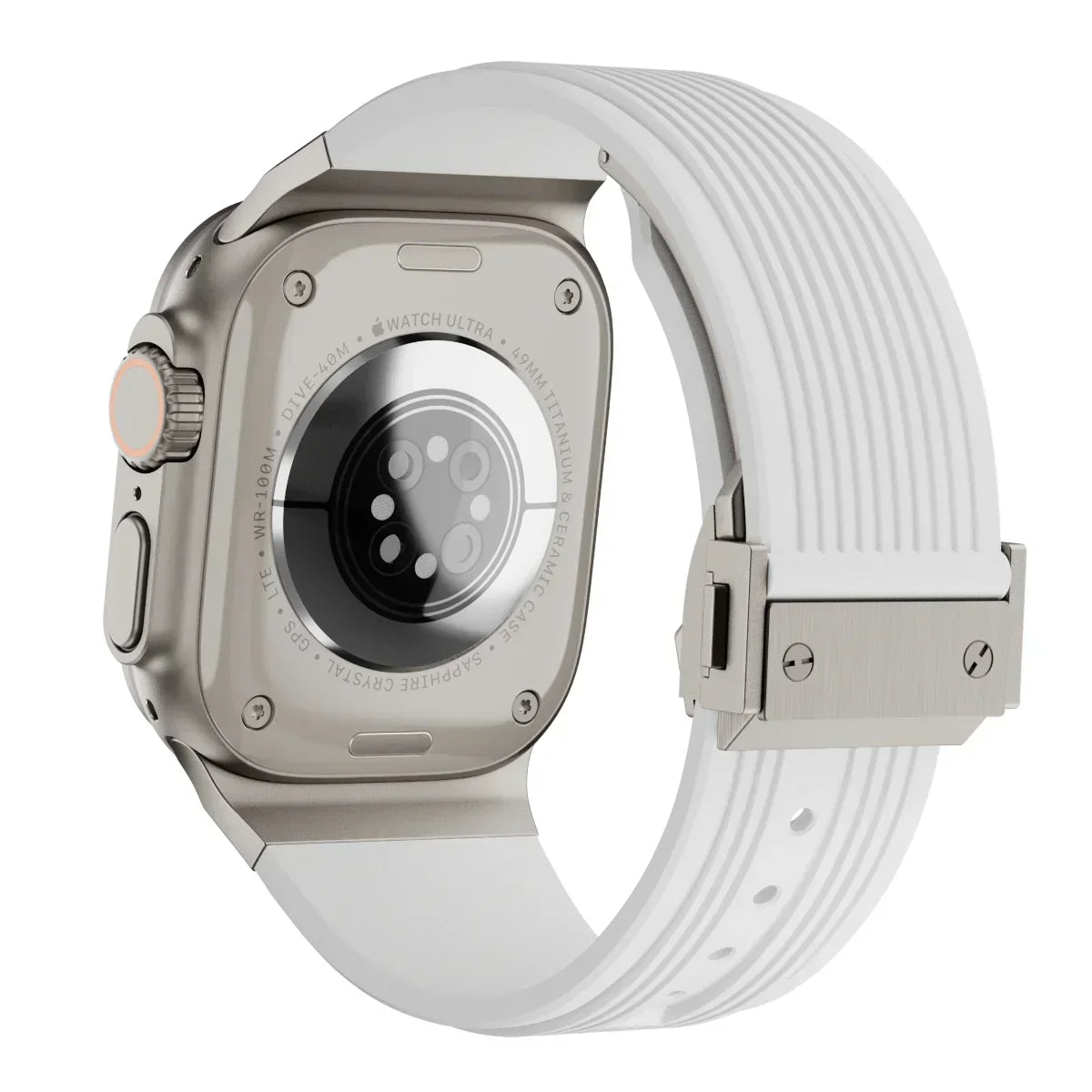 HB-Silikonarmband für die Apple Watch — 49 mm, 46 mm, 45 mm, 44 mm, 42 mm