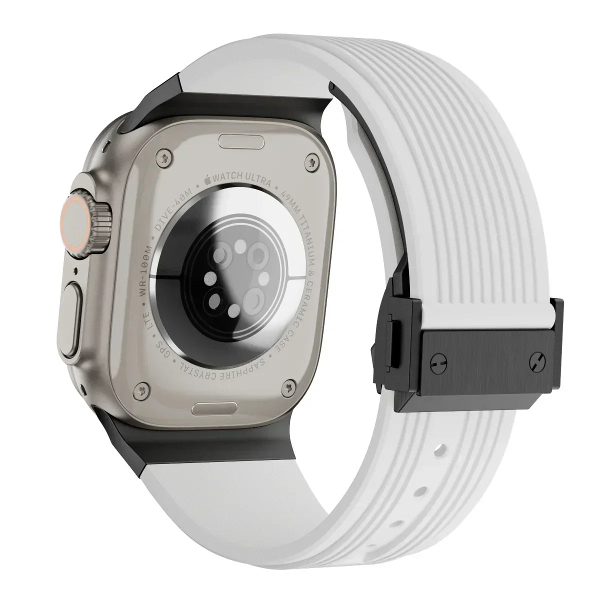HB-Silikonarmband für die Apple Watch — 49 mm, 46 mm, 45 mm, 44 mm, 42 mm