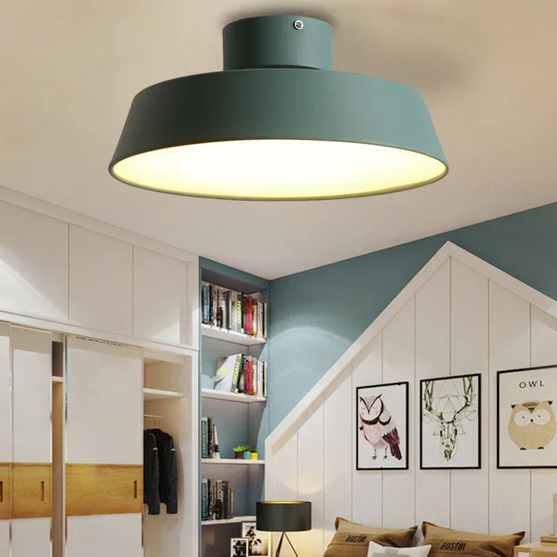 Velora Slim LED Ceiling Light With Nordic Round Design Aesthetic