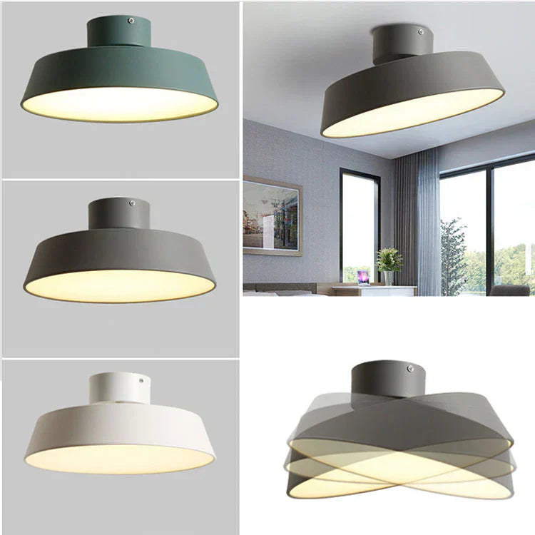 Velora Slim LED Ceiling Light With Nordic Round Design Aesthetic
