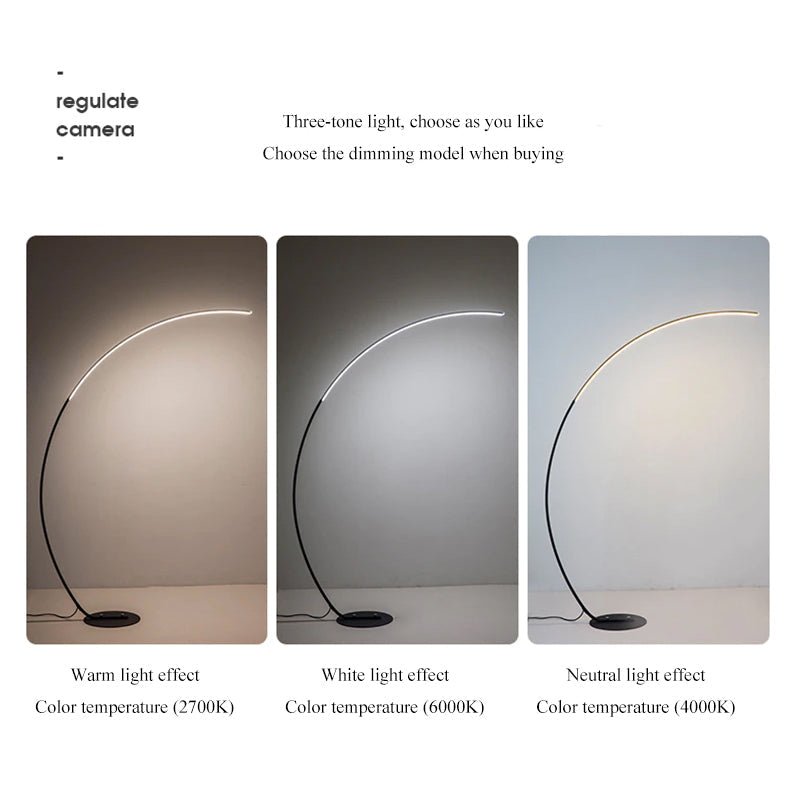 The Stjerneskudd Stehlampe — Gebogenes Sternschnuppenlicht