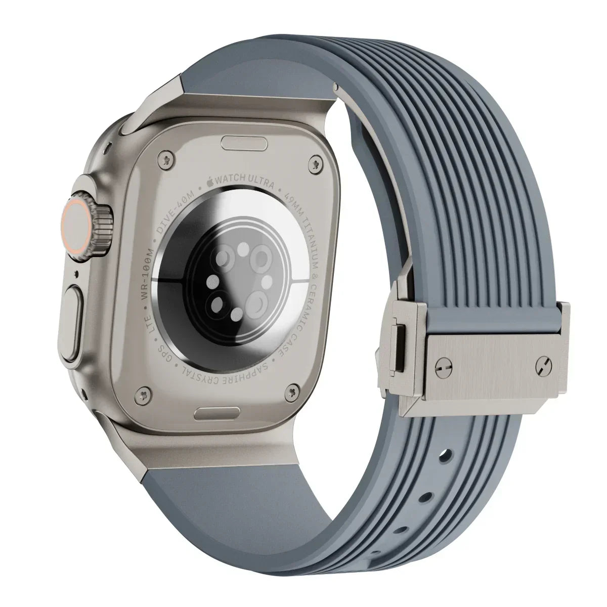 HB-Silikonarmband für die Apple Watch — 49 mm, 46 mm, 45 mm, 44 mm, 42 mm
