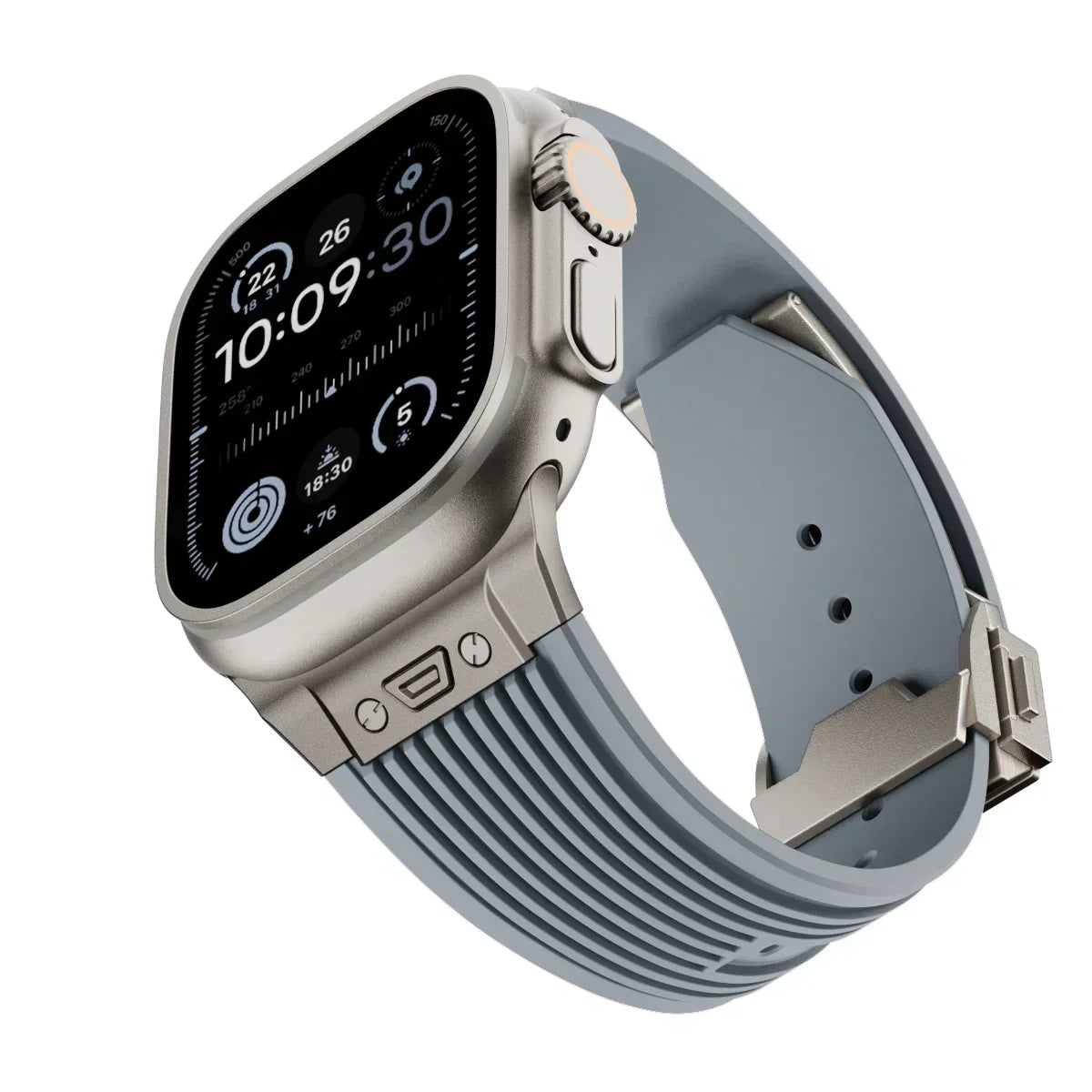 HB-Silikonarmband für die Apple Watch — 49 mm, 46 mm, 45 mm, 44 mm, 42 mm