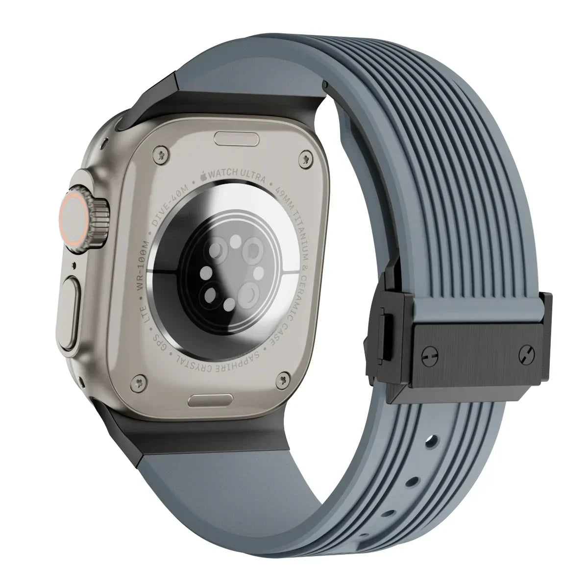 HB-Silikonarmband für die Apple Watch — 49 mm, 46 mm, 45 mm, 44 mm, 42 mm