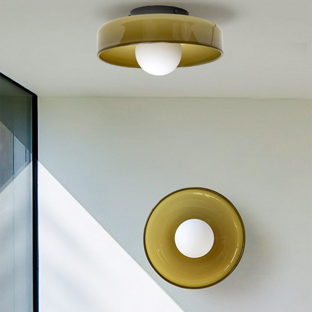 Plafoniera rotonda moderna — lampada decorativa elegante