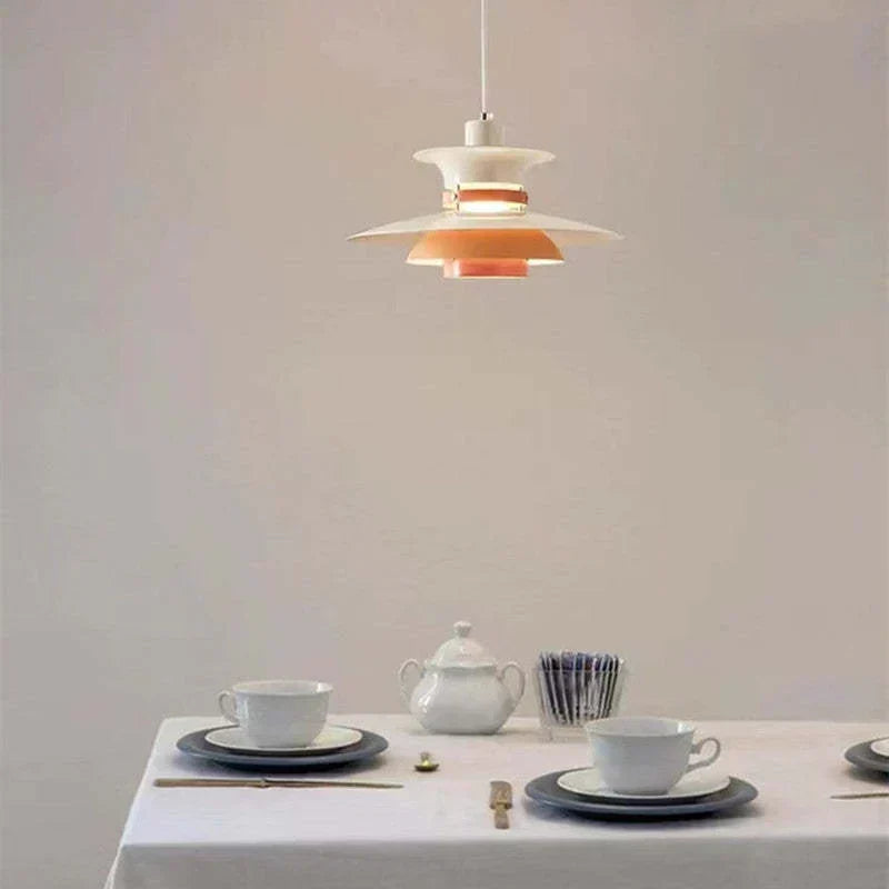 Morandi modern LED-hänglampa — färgglad skärm