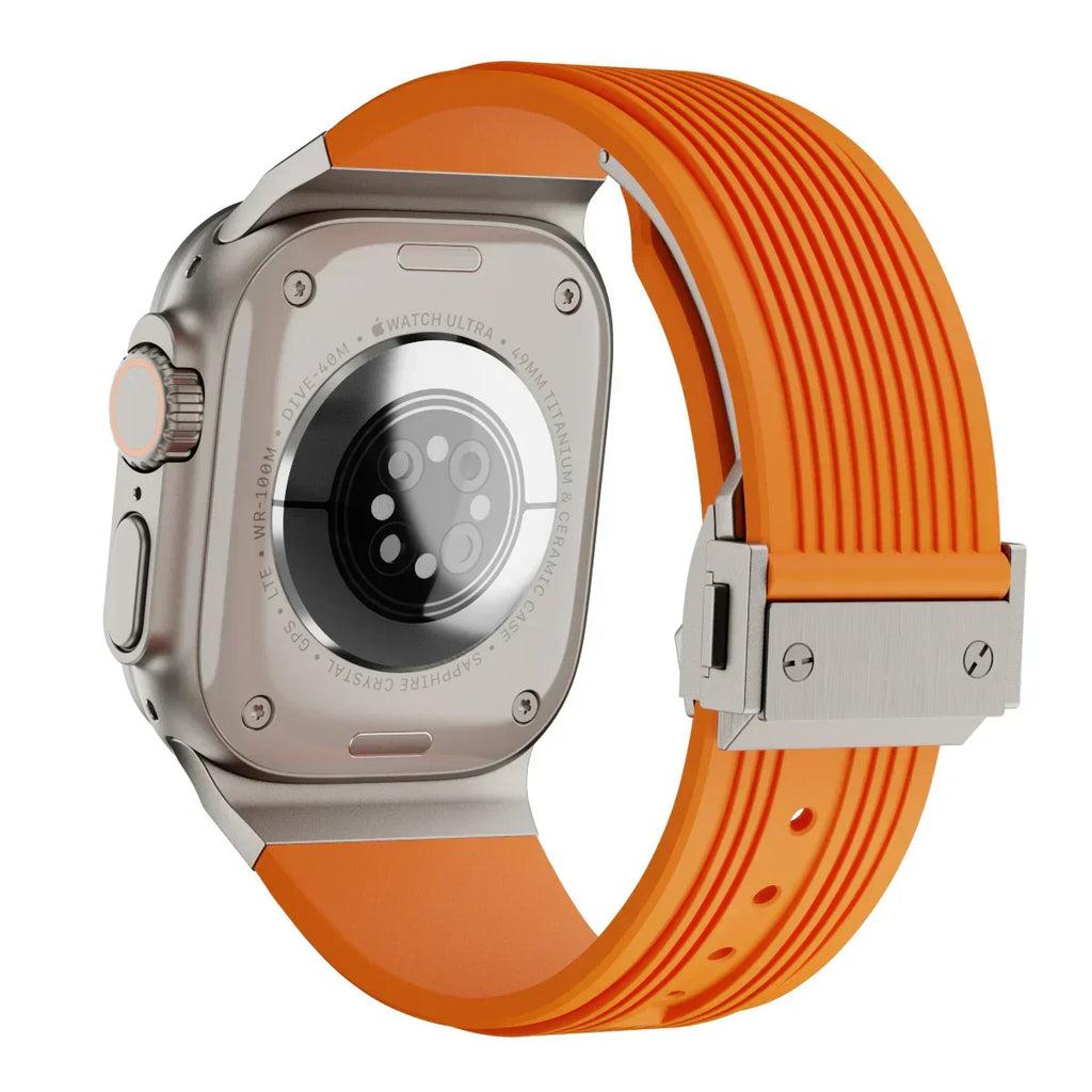 HB-Silikonarmband für die Apple Watch — 49 mm, 46 mm, 45 mm, 44 mm, 42 mm
