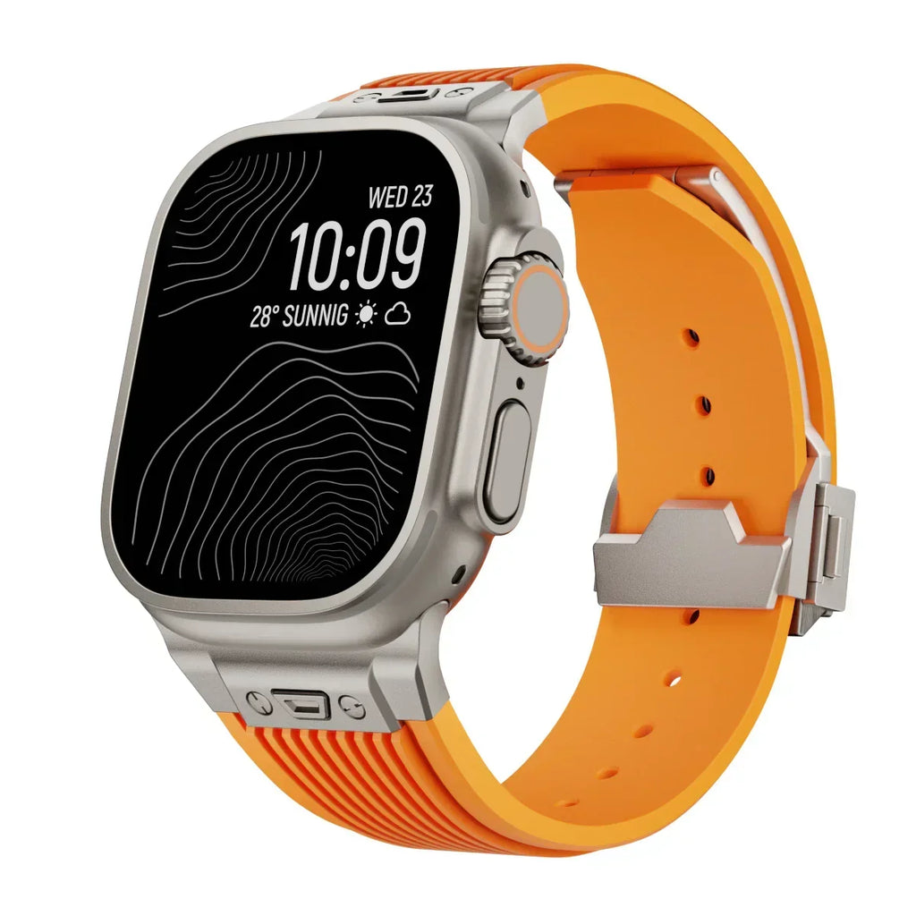 HB-Silikonarmband für die Apple Watch — 49 mm, 46 mm, 45 mm, 44 mm, 42 mm