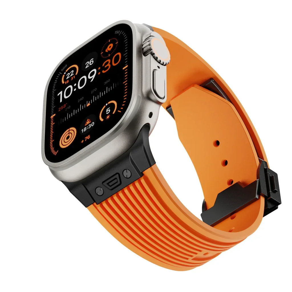 HB-Silikonarmband für die Apple Watch — 49 mm, 46 mm, 45 mm, 44 mm, 42 mm