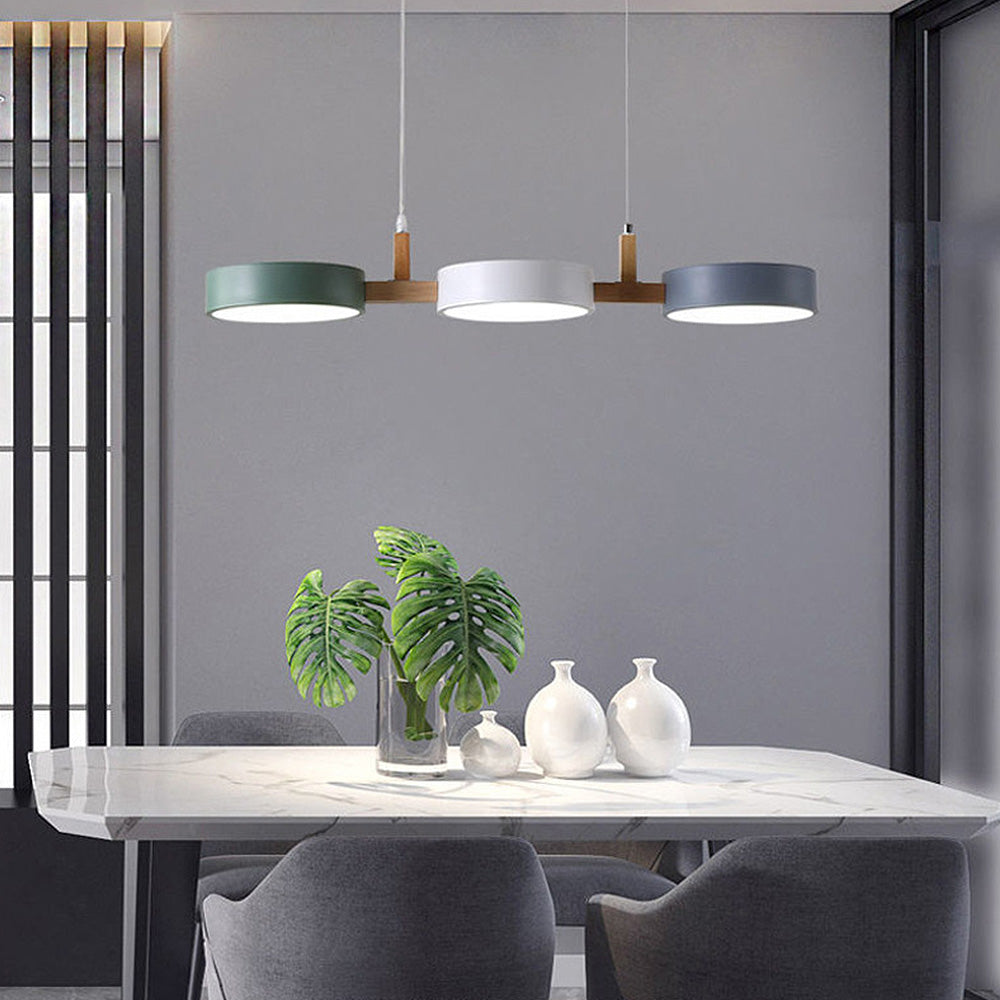 Nordic Multi Head Flush Ceiling Light — Minimalist Lines, Durable Build