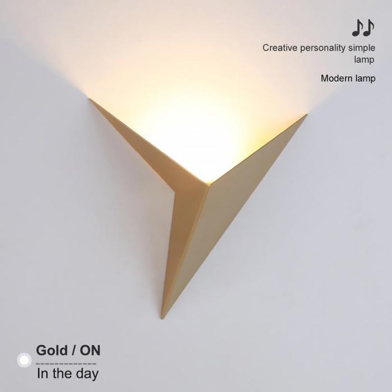 Lunari Nordic Origami Wall Light For A Modern Scandinavian Accent