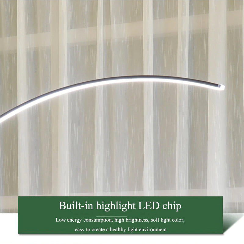 The Stjerneskudd Stehlampe — Gebogenes Sternschnuppenlicht