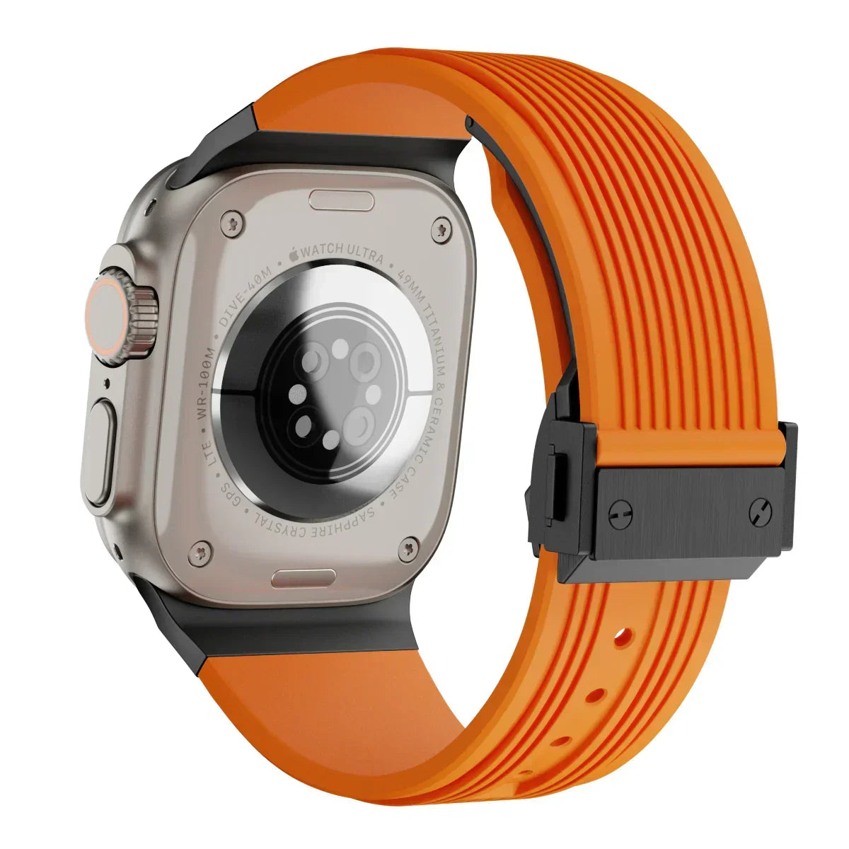 HB-Silikonarmband für die Apple Watch — 49 mm, 46 mm, 45 mm, 44 mm, 42 mm