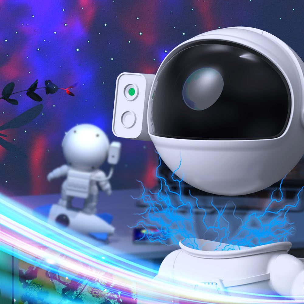 Astronaut-sterrenprojector voor het heelal — 4K-licht, Bluetooth-luidspreker