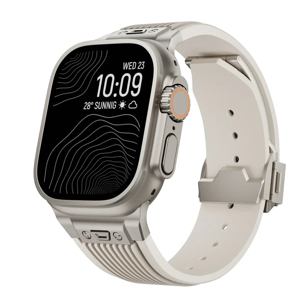 HB-Silikonarmband für die Apple Watch — 49 mm, 46 mm, 45 mm, 44 mm, 42 mm