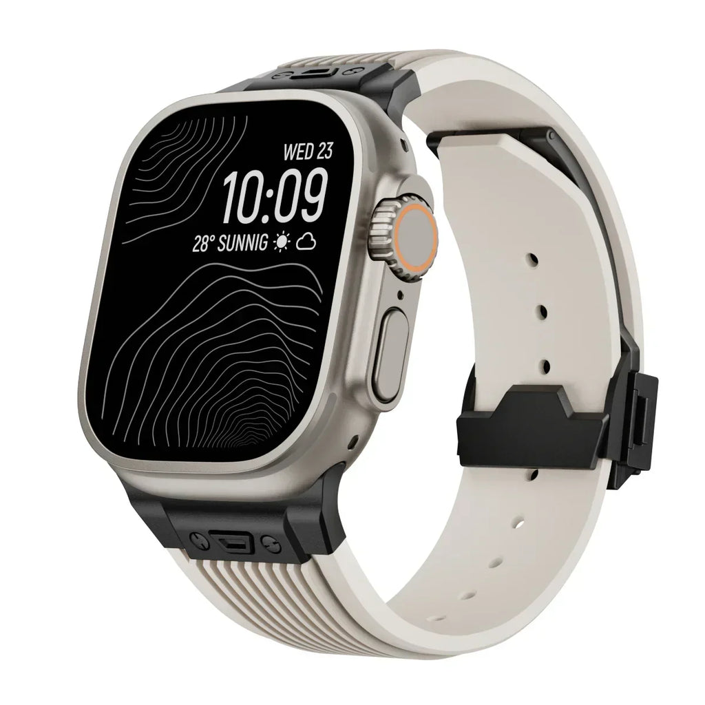 HB-Silikonarmband für die Apple Watch — 49 mm, 46 mm, 45 mm, 44 mm, 42 mm