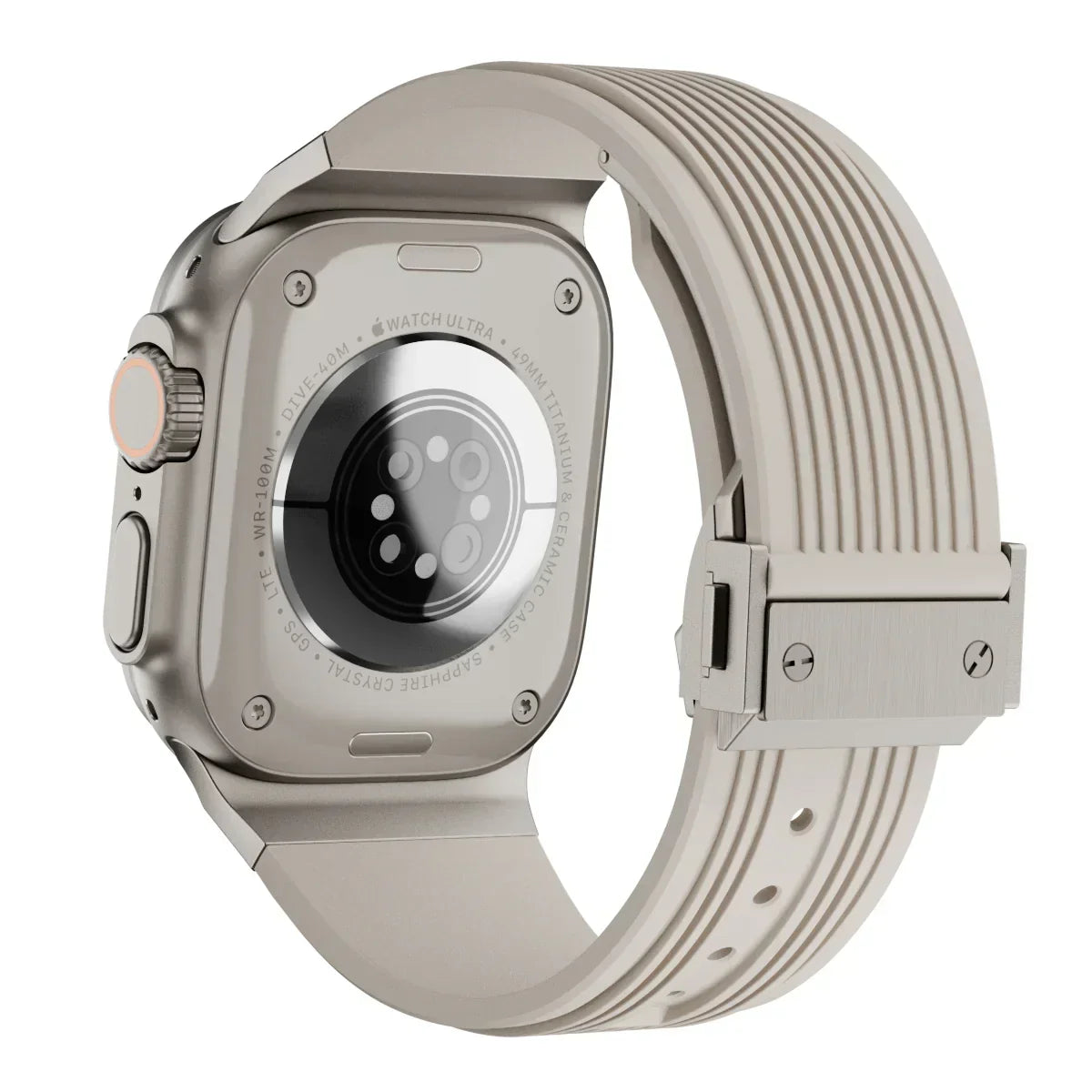 HB-Silikonarmband für die Apple Watch — 49 mm, 46 mm, 45 mm, 44 mm, 42 mm