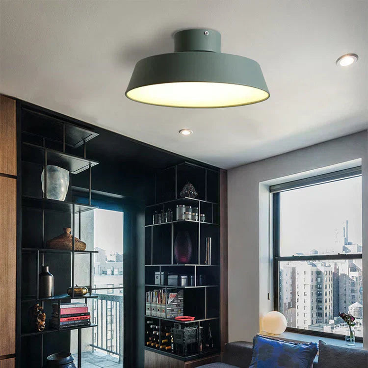 Velora Slim LED Ceiling Light With Nordic Round Design Aesthetic