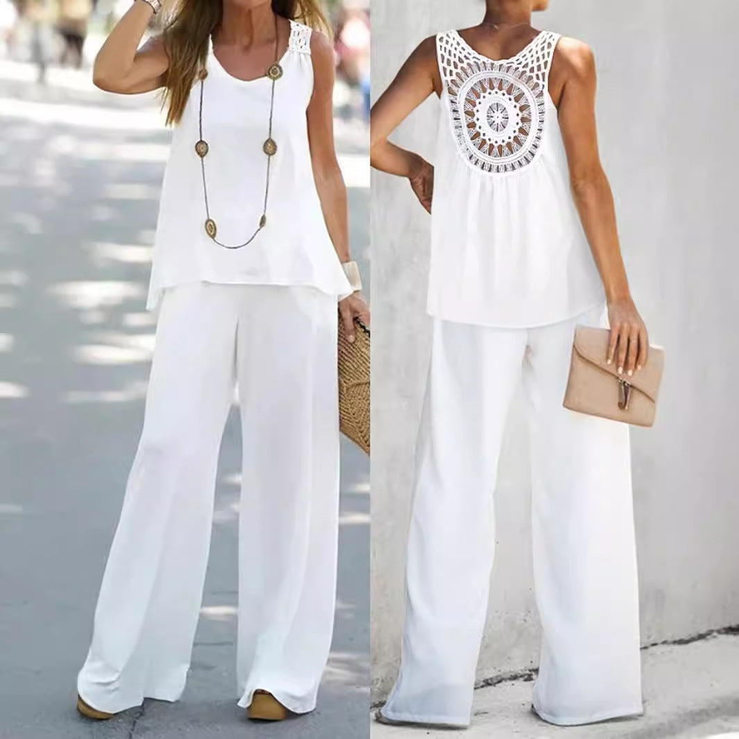 Tenue Large Décontracté Chic