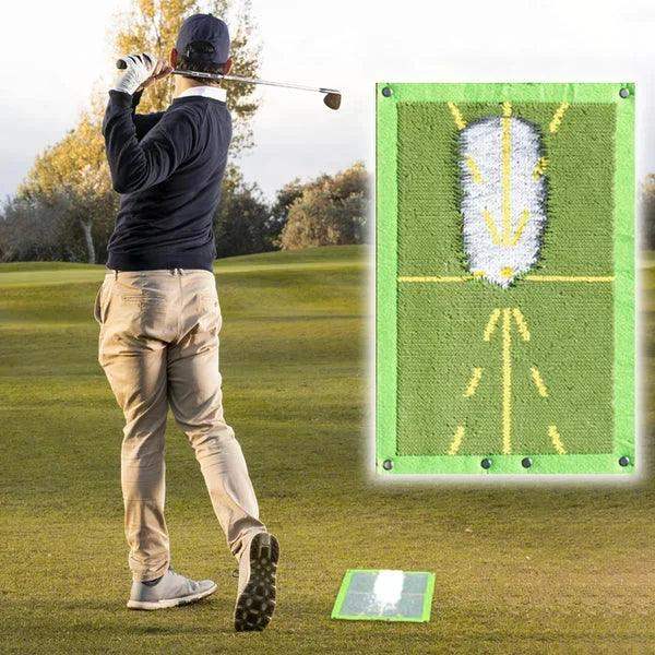 Tapis d’entraînement au swing de golf — Retour instantané sur le divot et le contact avec la balle