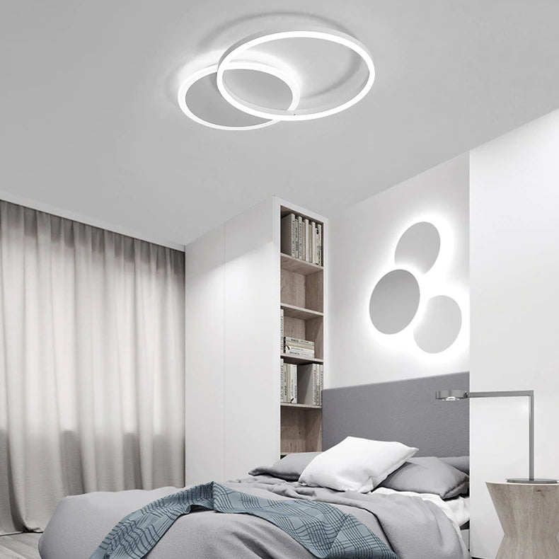 Krogvold taklampa — svävande ringdesign med LED