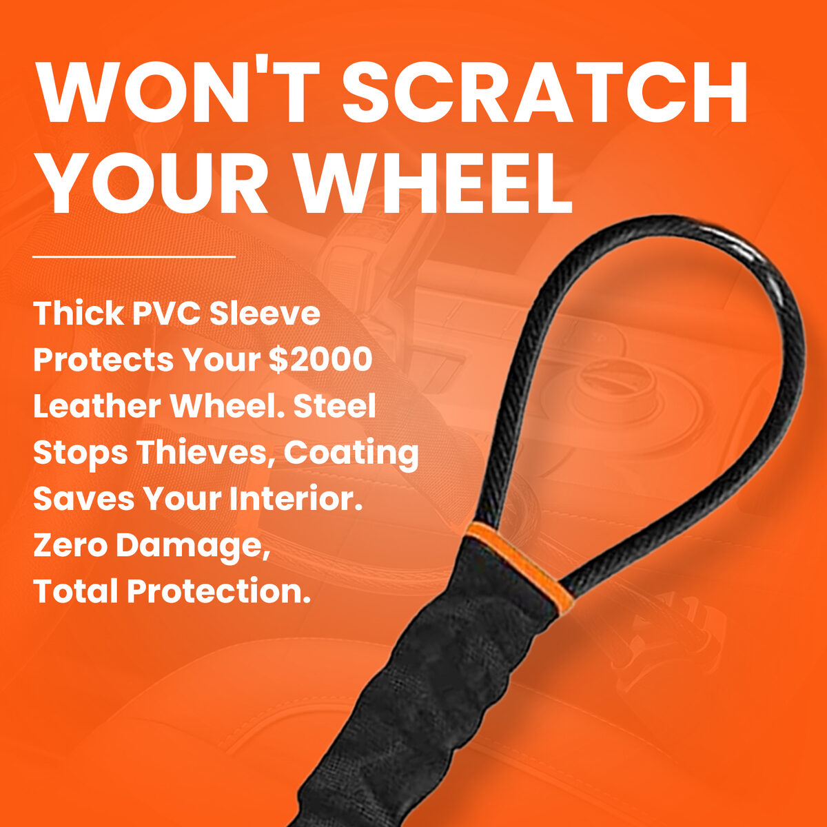 Driver Compartment Steering Restraint Lock — Seatbelt Buckle Anchor