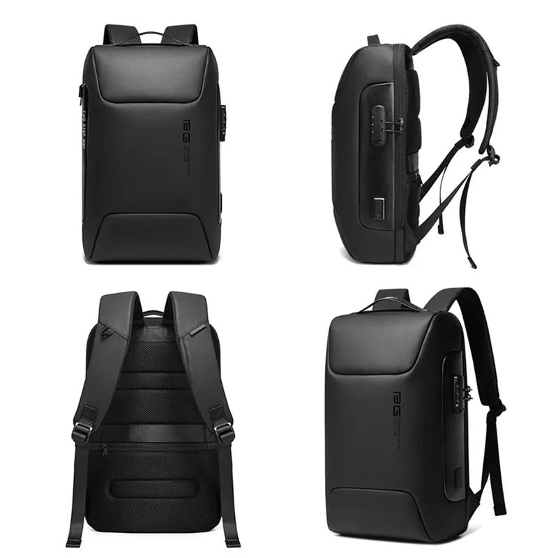Grand sac à dos antivol — Résistant à l’eau, convient à un ordinateur portable de 15.6 pouces