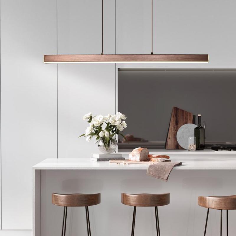 NovaLux MetroLight Modern Chandelier Ceiling Light – Acrylic and Metal