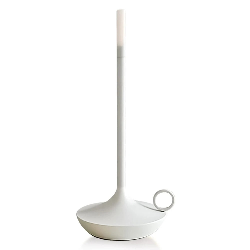 Lampada da tavolo LED vintage — design ricaricabile senza fili, interruttore touch e ricarica USB
