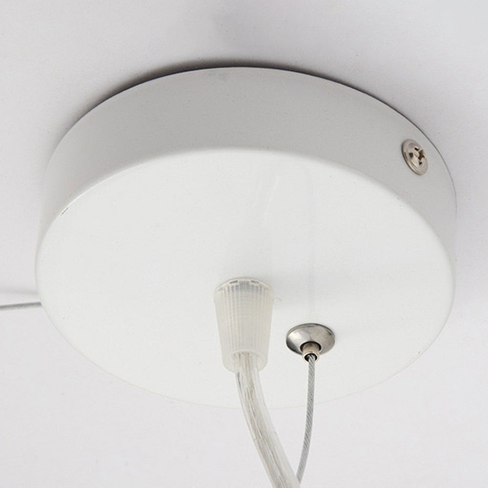 LumaCloud vit molnformad pendlande taklampa