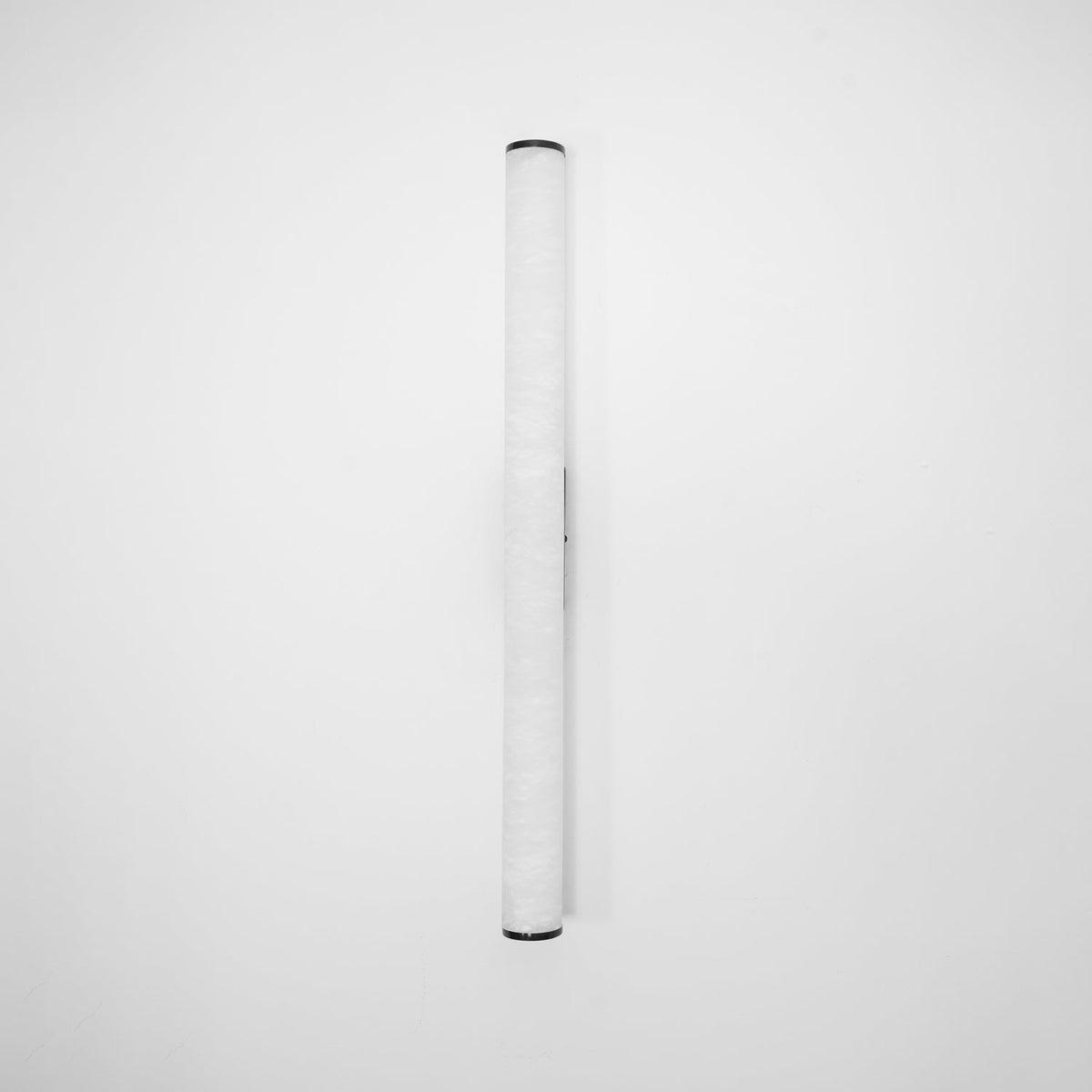 1 Light LED Wall Sconce — Alabaster Tube Shade