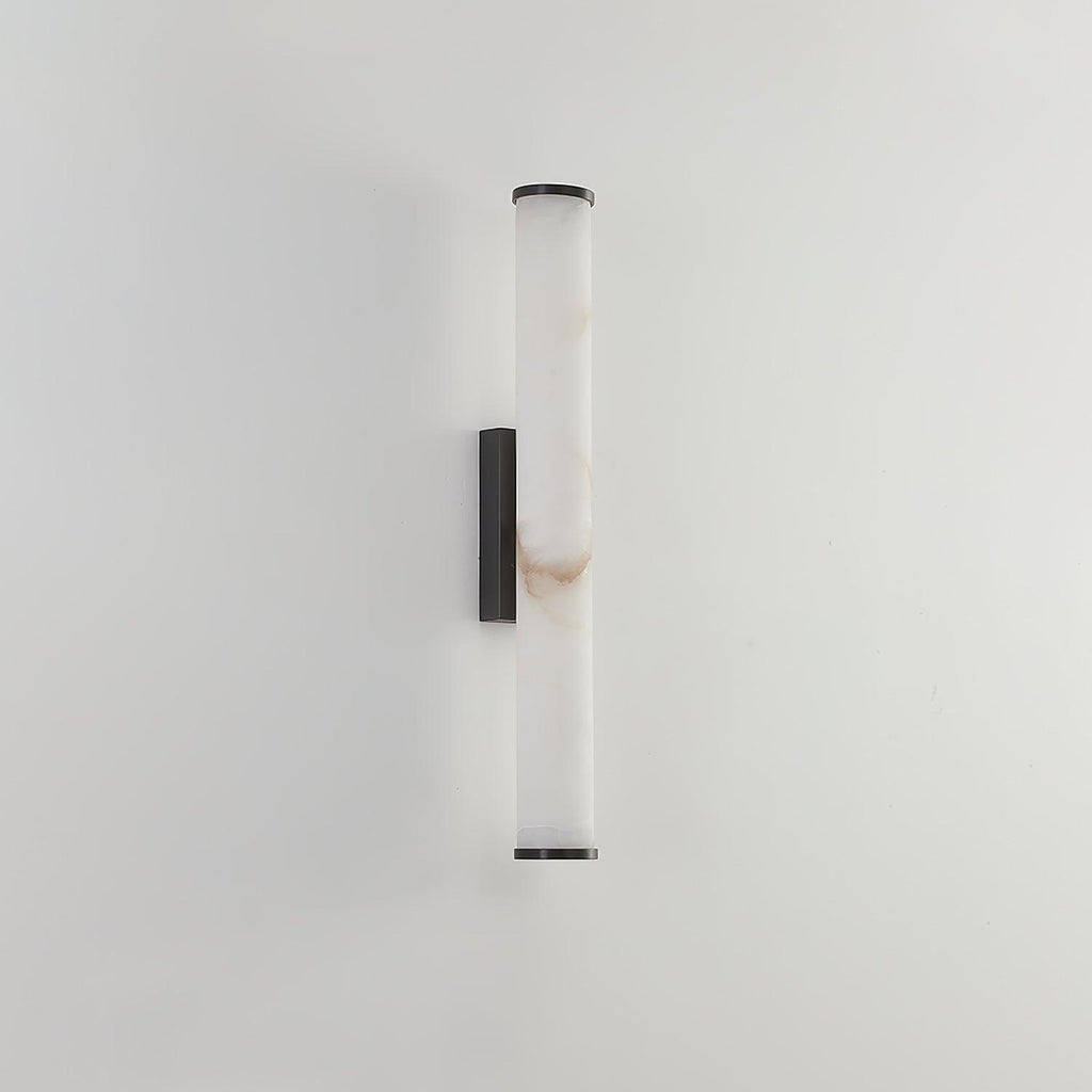 1 Light LED Wall Sconce — Alabaster Tube Shade