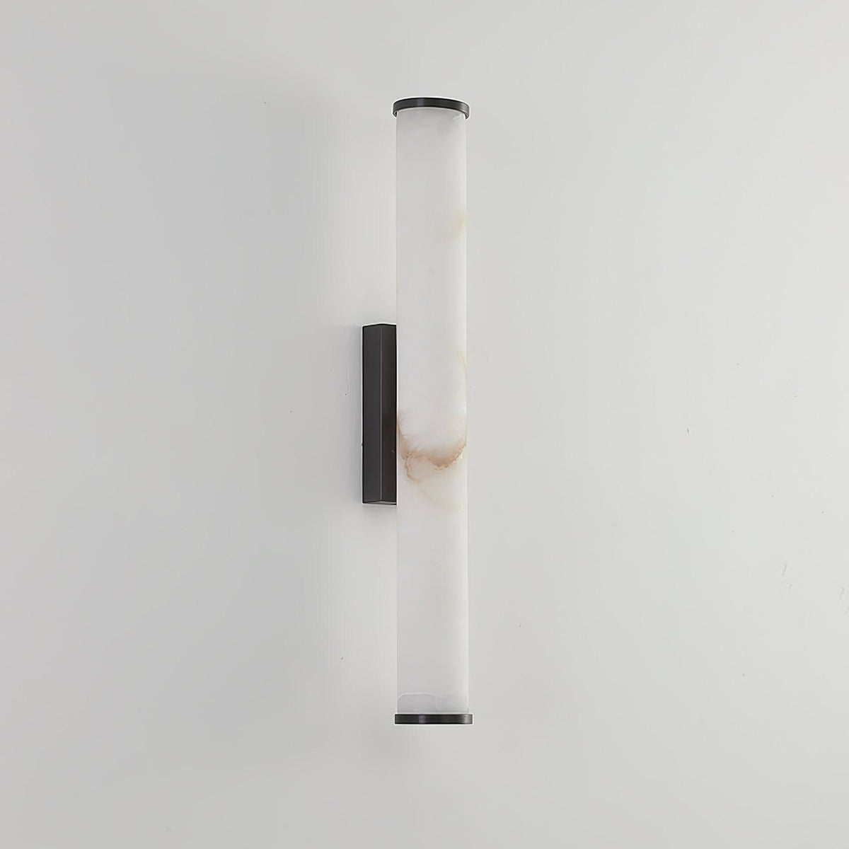 1 Light LED Wall Sconce — Alabaster Tube Shade