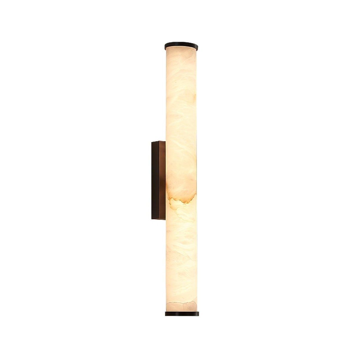 1 Light LED Wall Sconce — Alabaster Tube Shade
