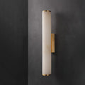 1 Light LED Wall Sconce — Alabaster Tube Shade