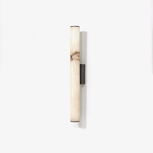 1 Light LED Wall Sconce — Alabaster Tube Shade