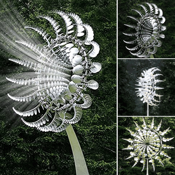 Girandola magica in metallo — decorazione incantevole per il giardino