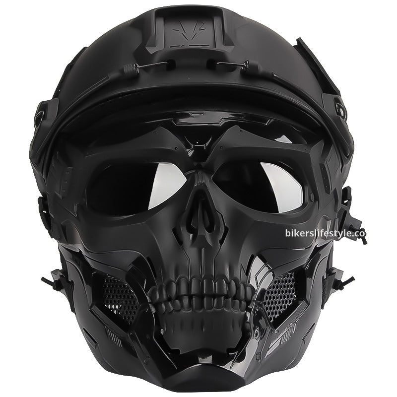 Durable Ghost Skull Mask — Heavy-Duty Impact Protection
