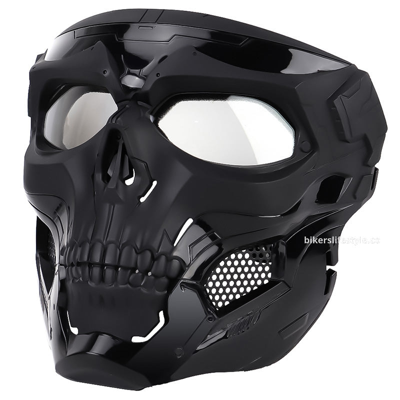 Durable Ghost Skull Mask — Heavy-Duty Impact Protection