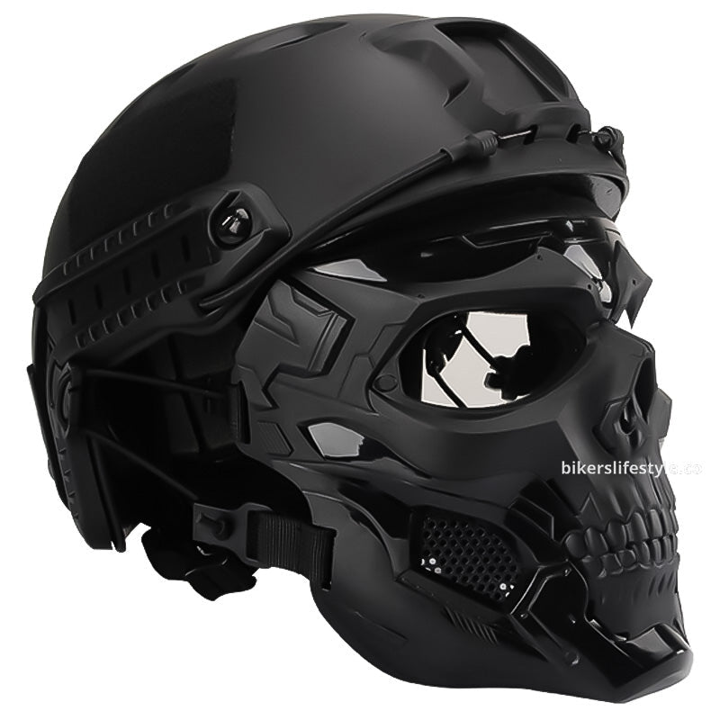 Durable Ghost Skull Mask — Heavy-Duty Impact Protection