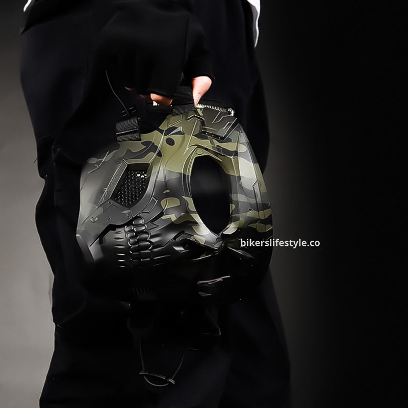 Durable Ghost Skull Mask — Heavy-Duty Impact Protection