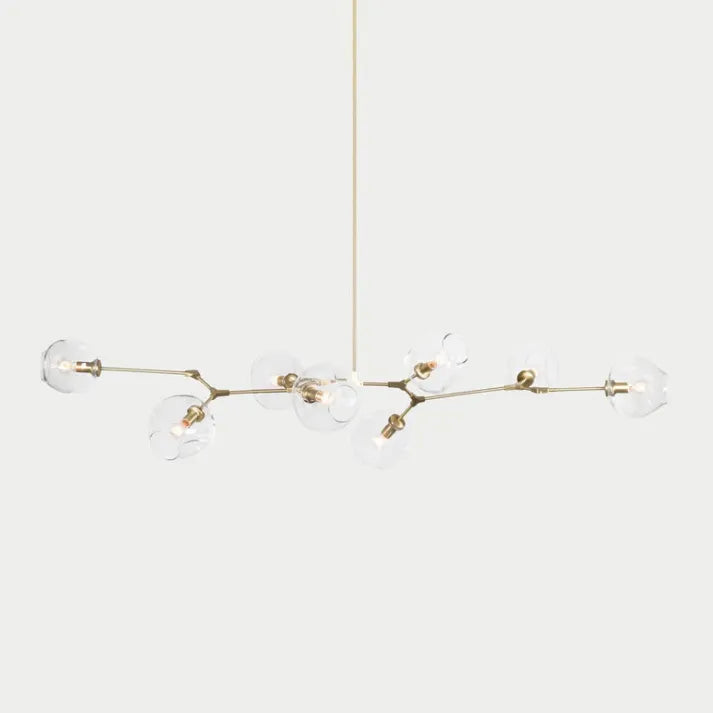 BubbleLight Sputnik-Pendelleuchte — Verzweigtes Glasblasendesign