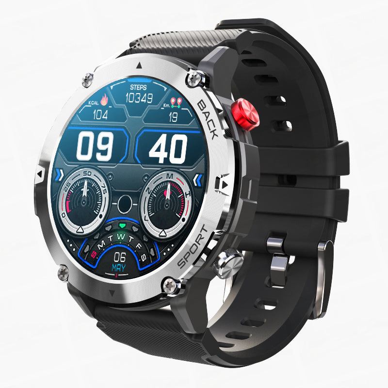 Advanced Men's Smartwatch — HD Display, Bluetooth Calls & Health Tracking