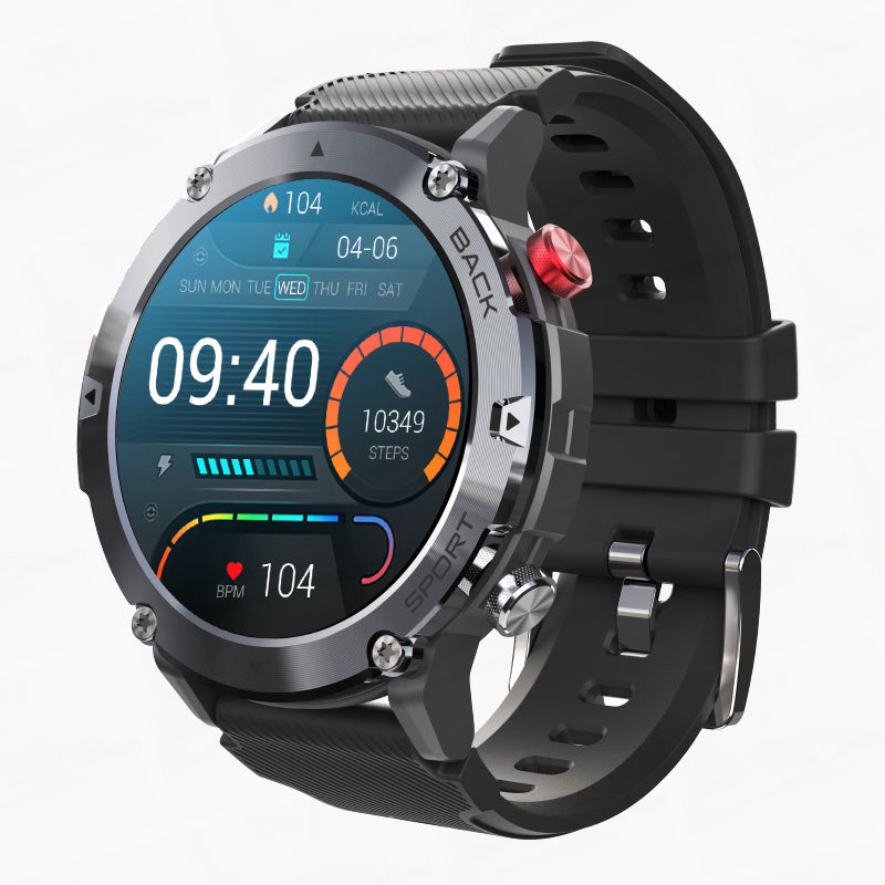Advanced Men's Smartwatch — HD Display, Bluetooth Calls & Health Tracking